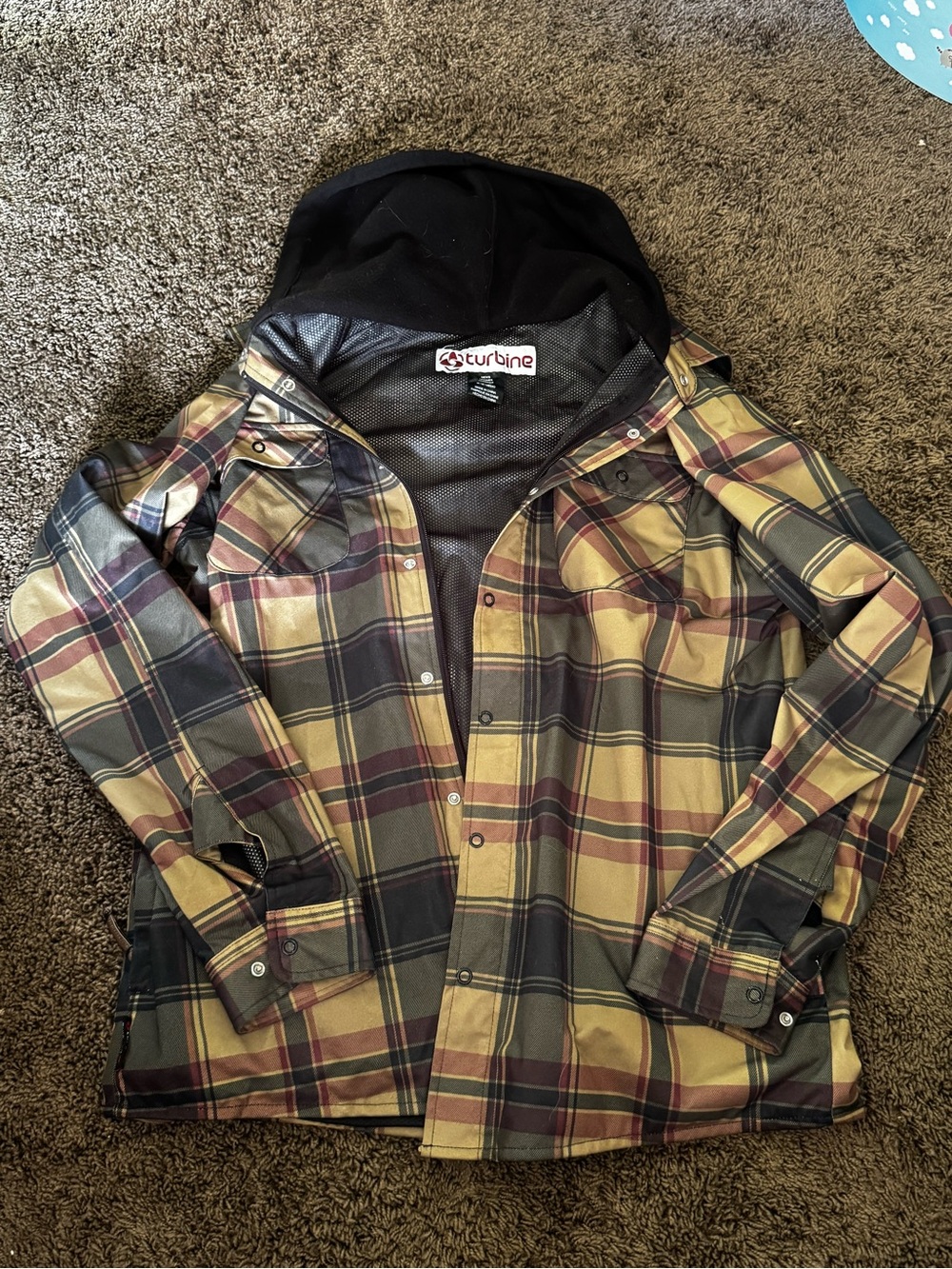 Turbine Mens Midtown Technical Flannel